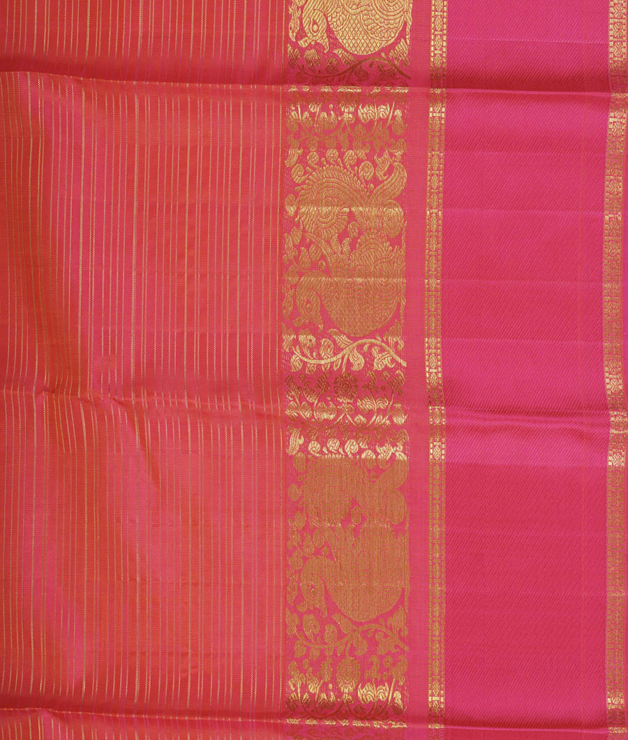 Gold Kanchipuram Saree Gold Zari - kaystore.in