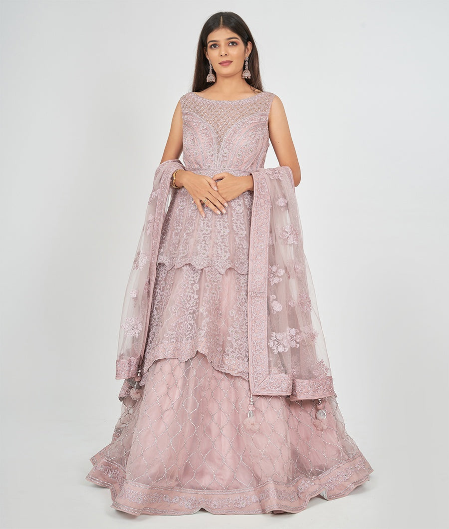 Onion Pink Gown - kaystore.in