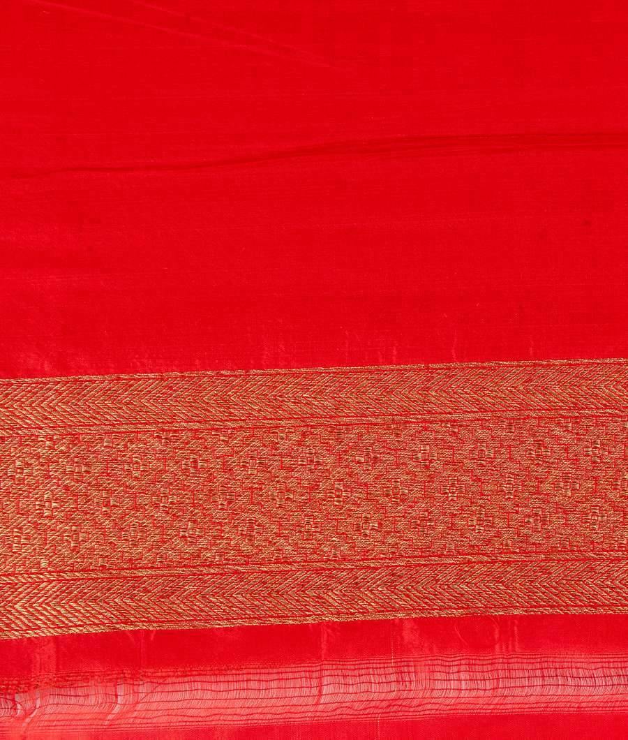 Gold Banarasi Silk Saree Antique Zari - kaystore.in