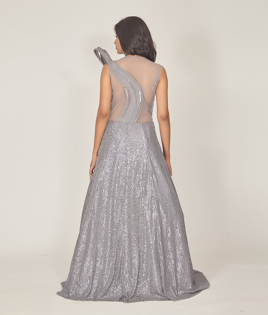 Grey Gown - kaystore.in