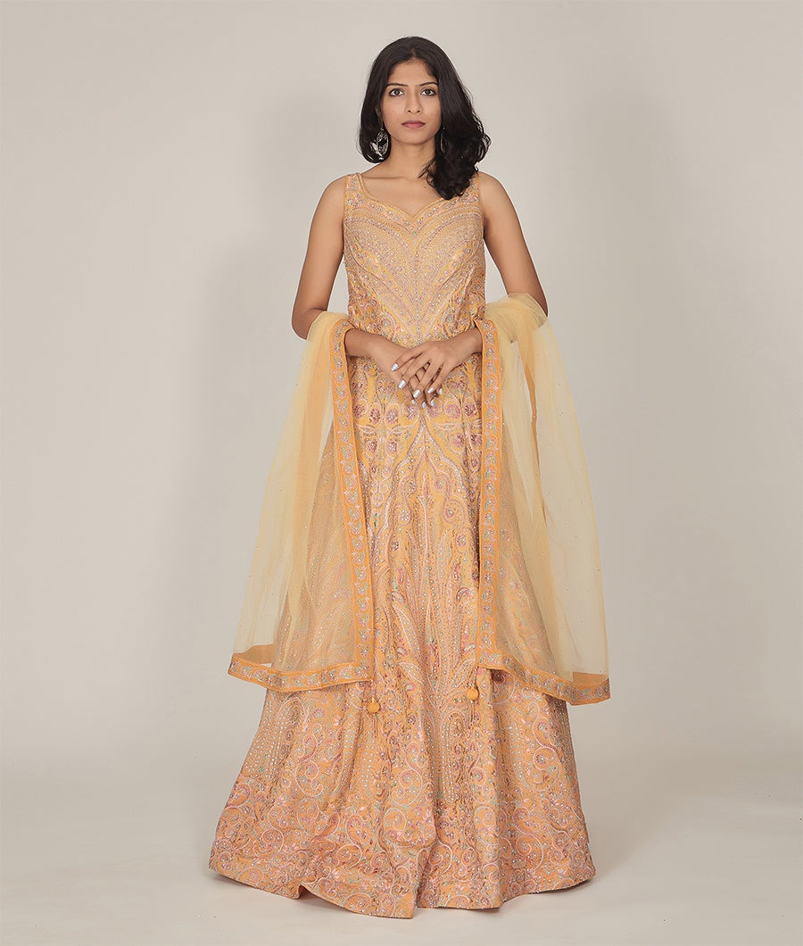 Yellow Gown - kaystore.in