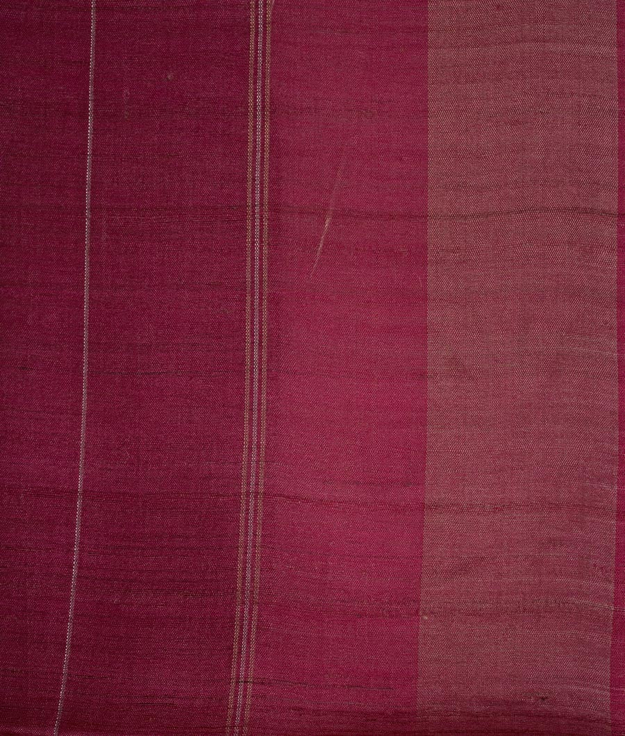 Onion Pink Tussar Saree Bandhani Print With Kalamkari Pallu - kaystore.in