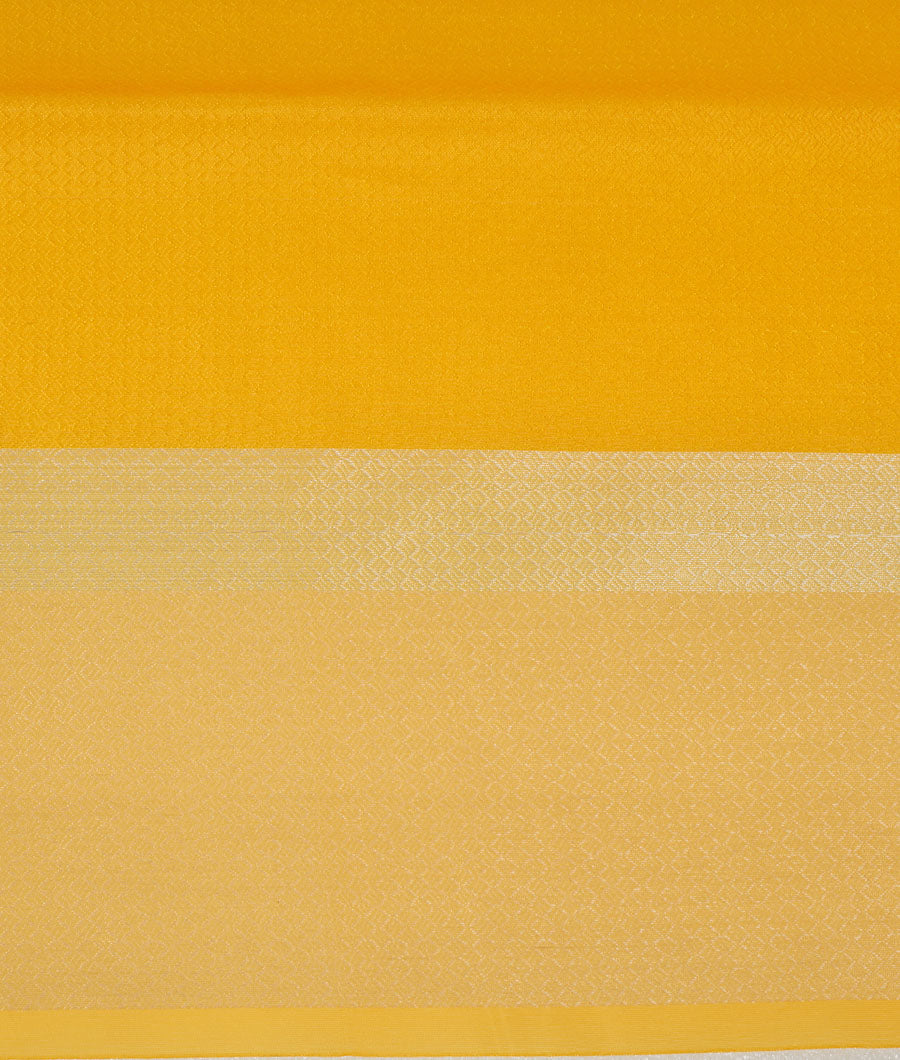Yellow Cotton Saree - kaystore.in